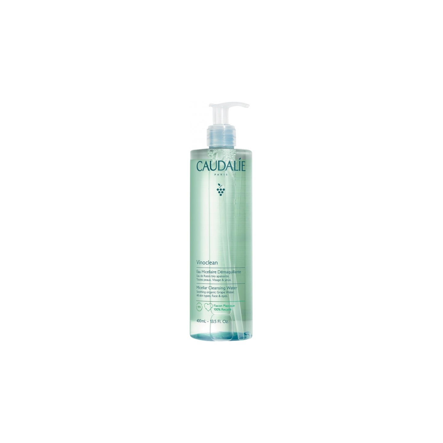 Caudalie Vinoclean Eau micellaire démaquillante - 400ml