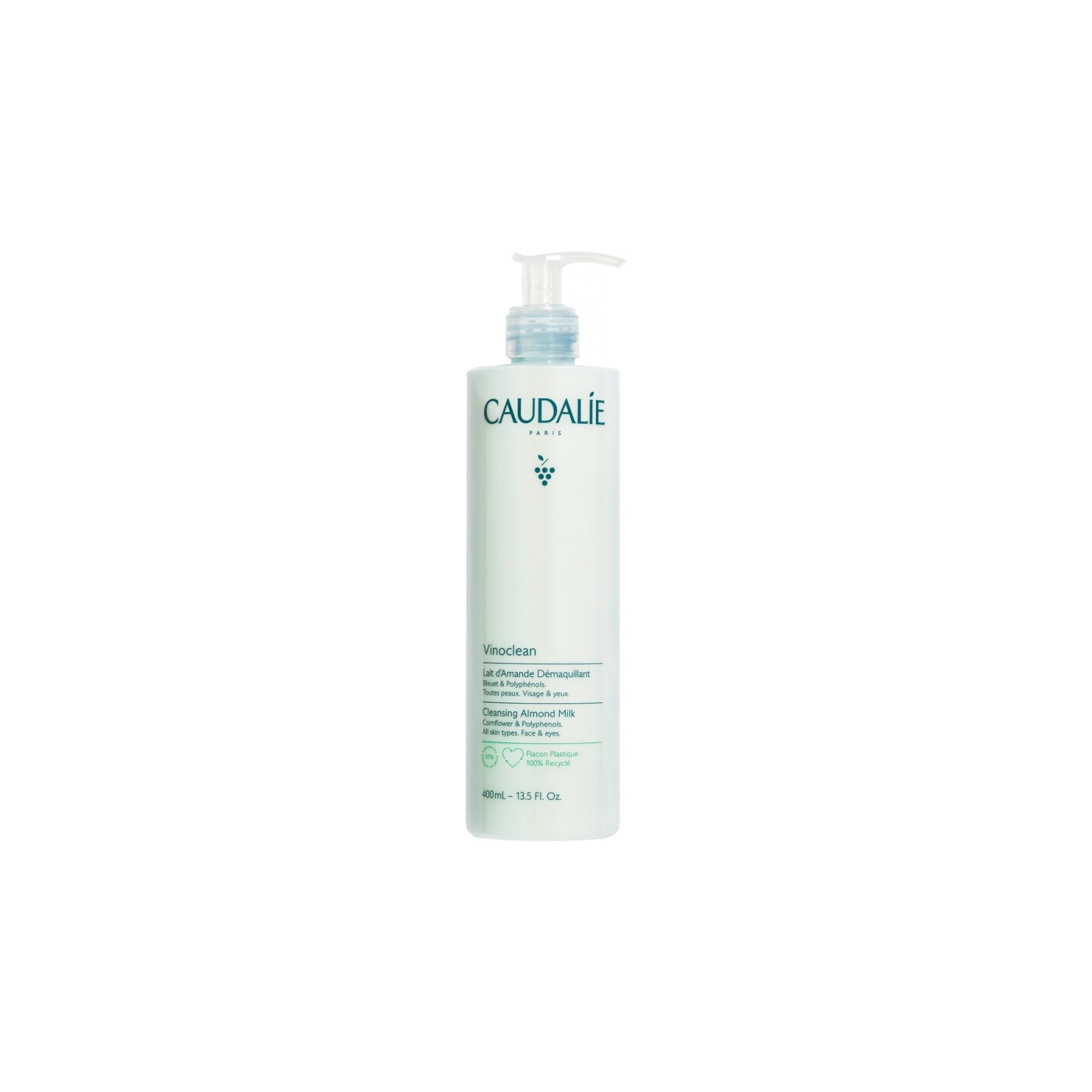 Caudalie Vinoclean Lait d'amande démaquillant - 400ml
