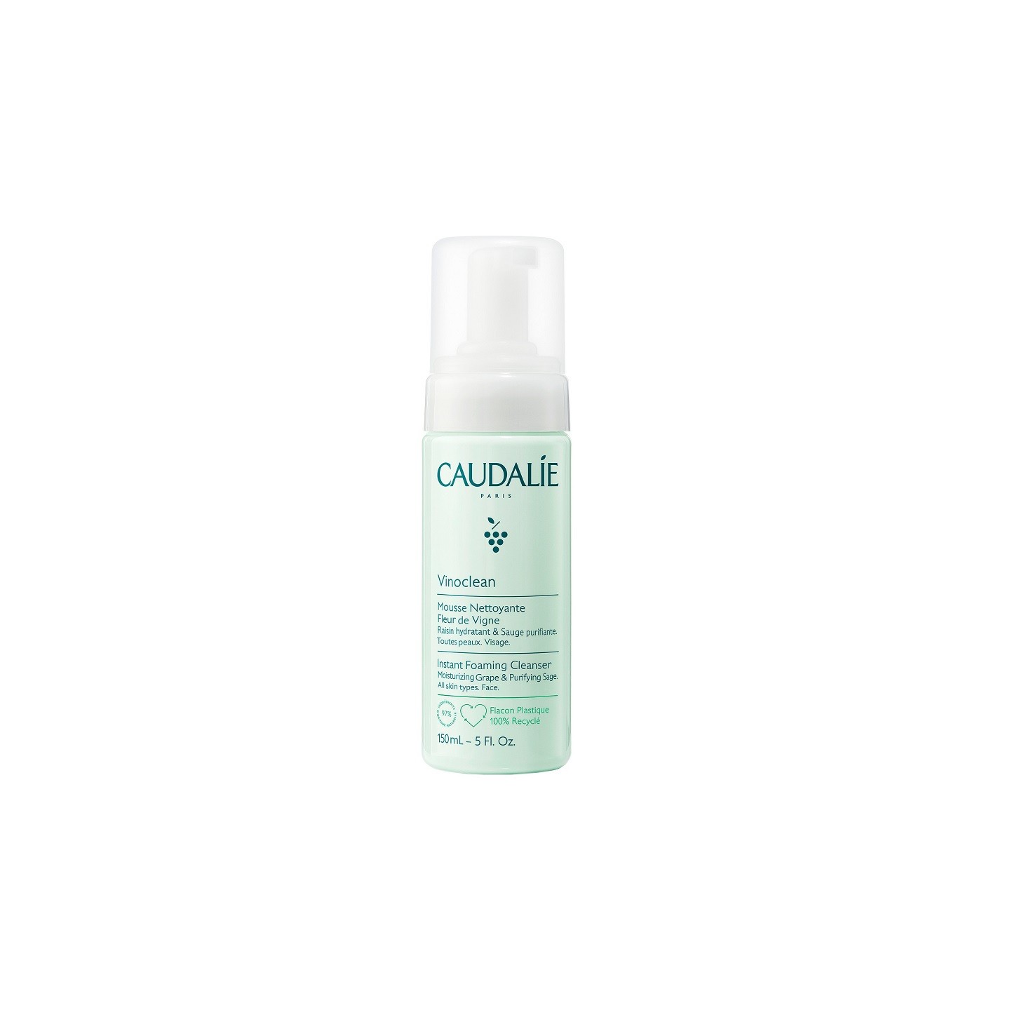 Caudalie Vinoclean Mousse nettoyante Fleur de vigne - 50ml