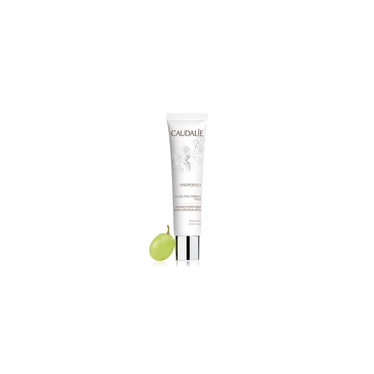 Caudalie Vinoperfect SPF 20 fluide jour peau parfaite - 40ml