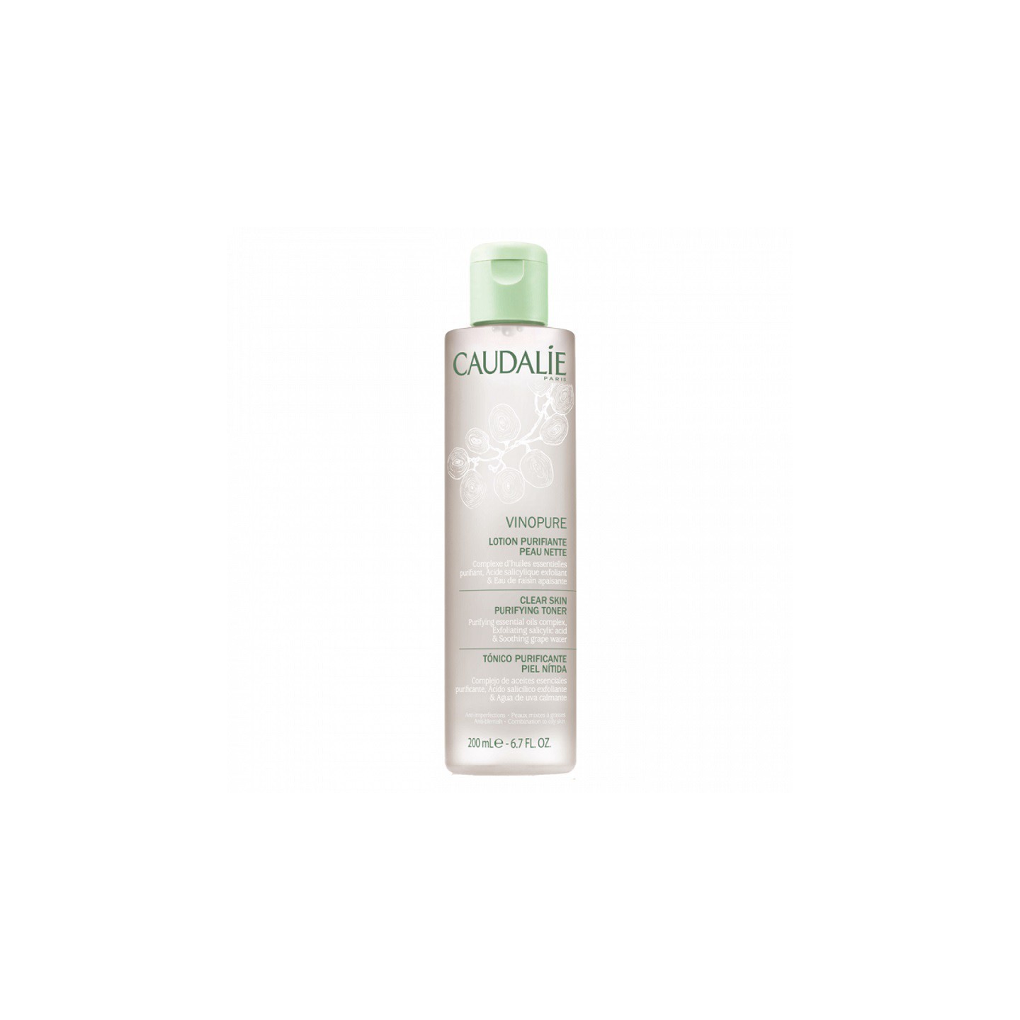 Caudalie Vinopure Lotion purifiante peau nette - 200ml