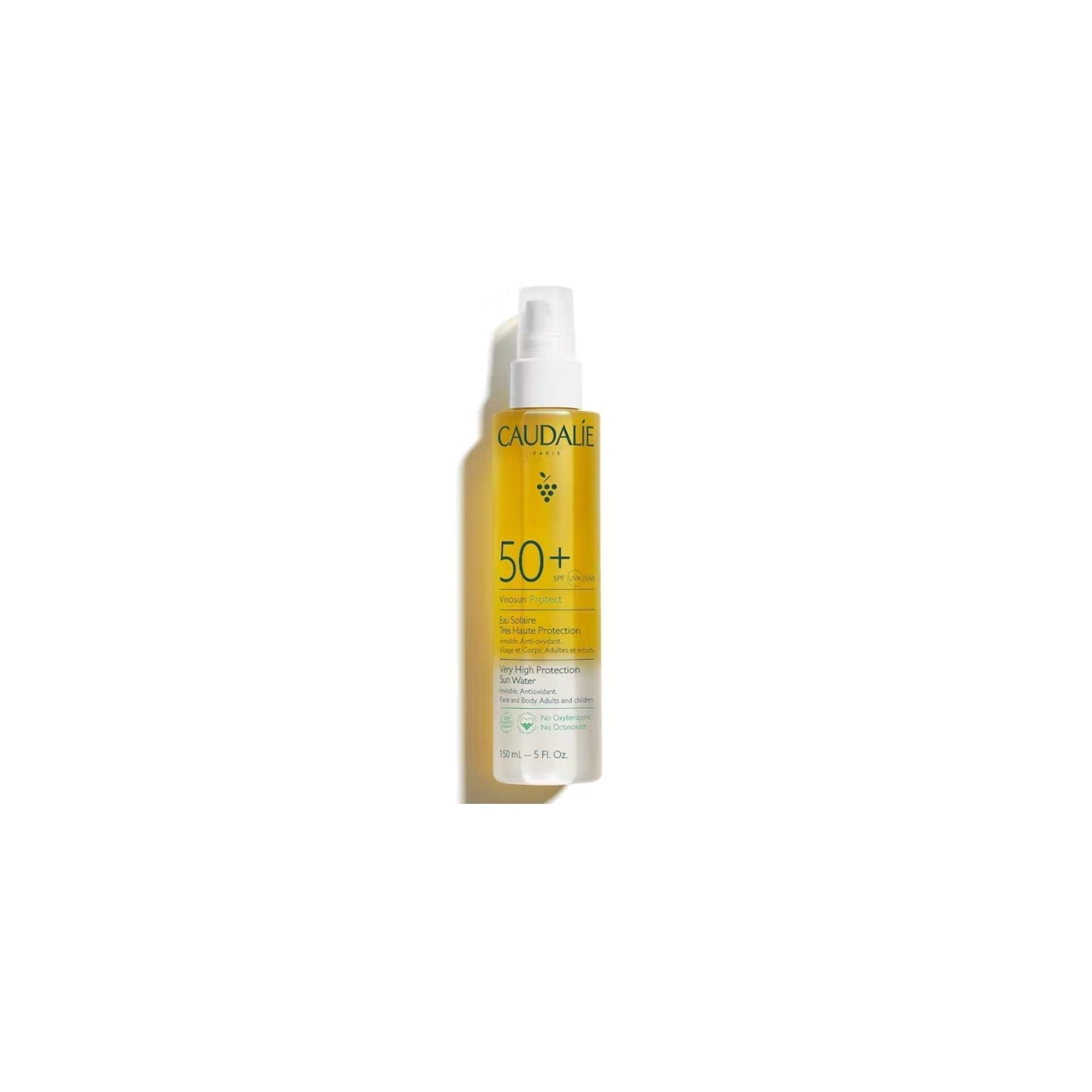 Caudalie Vinosun Protect Eau solaire visage, corps et cheveux SPF50 - 150ml