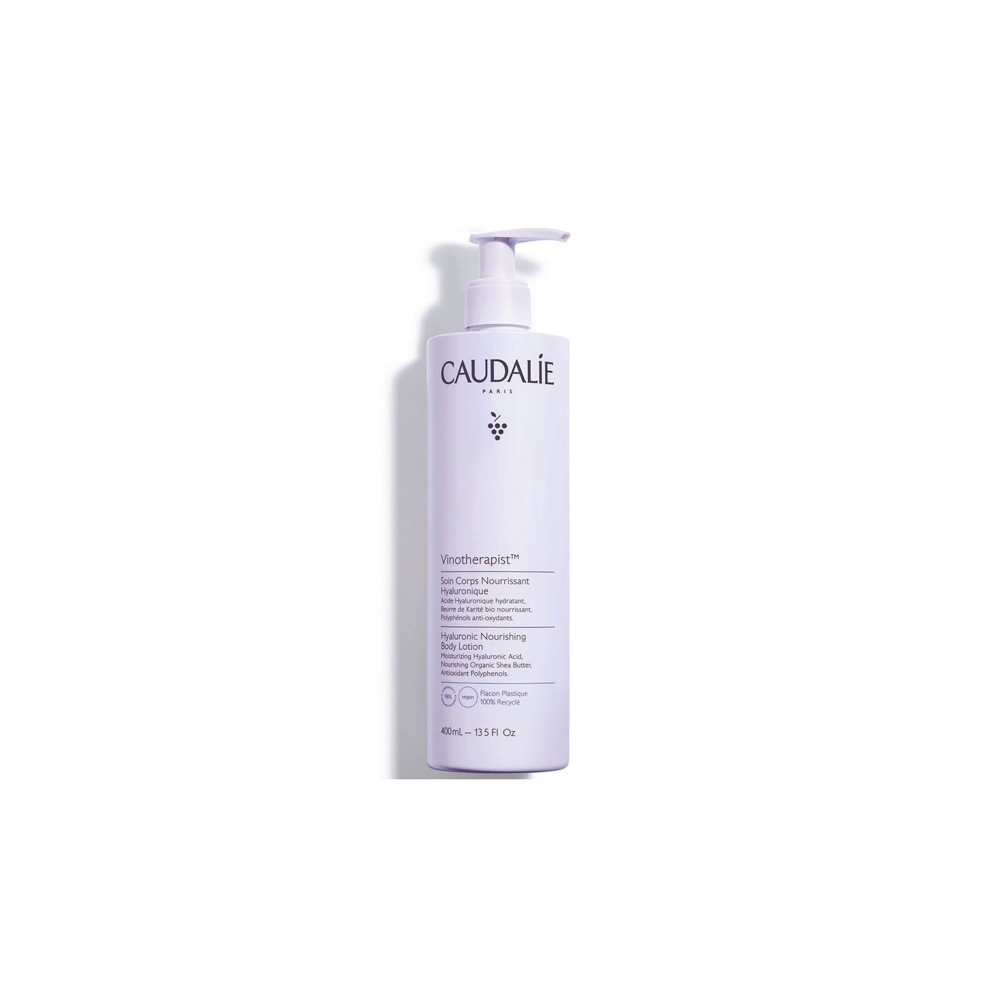 Caudalie Vinotherapist Soin corps nourrissant hyaluronique - 400ml