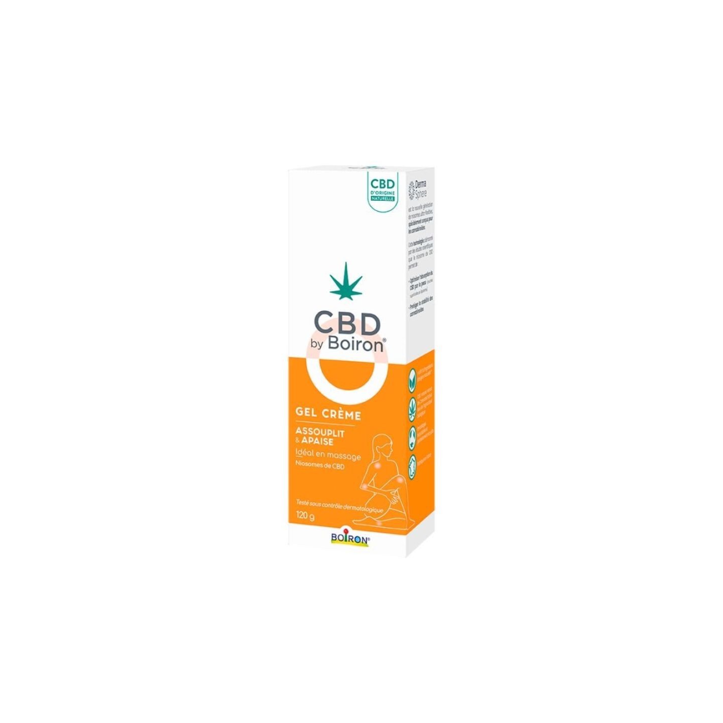CBD by Boiron Gel Crème - 120g