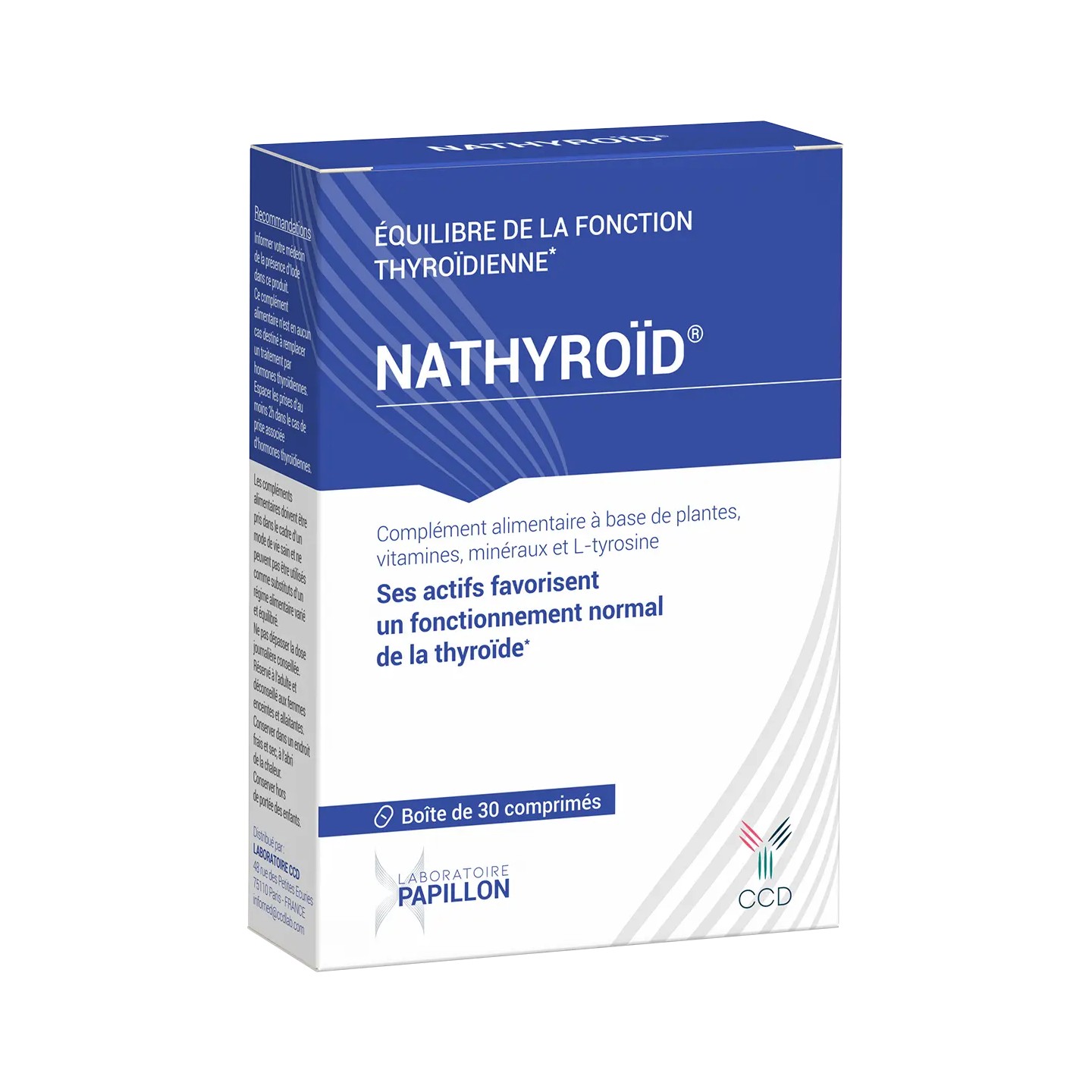 CCD Nathyroïd 30 comprimés