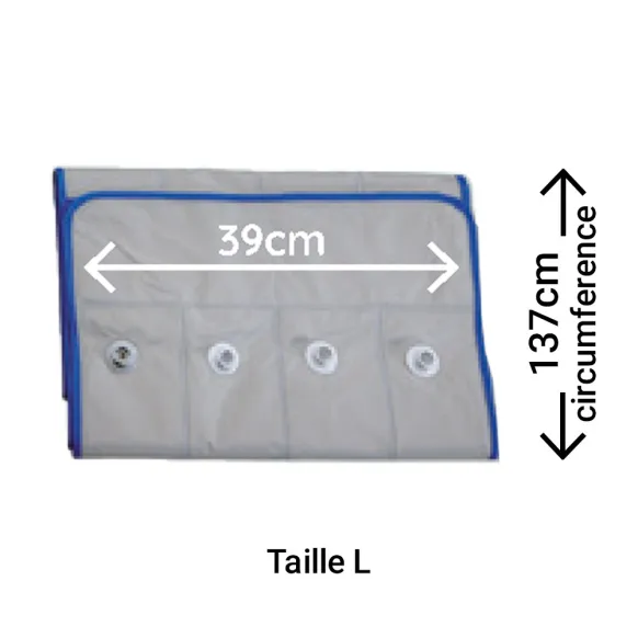 CEINTURE PRESSOTHERAPIE I-PRESS II TAILLE LARGE