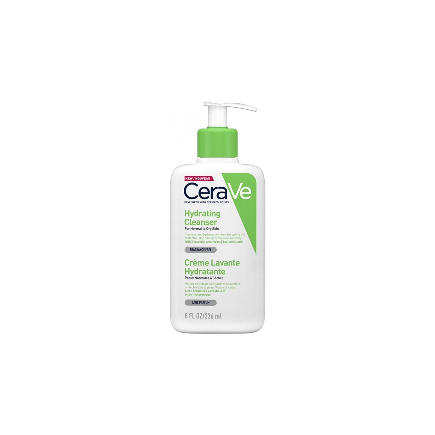 Cerave Crème lavante hydratante - 236ml