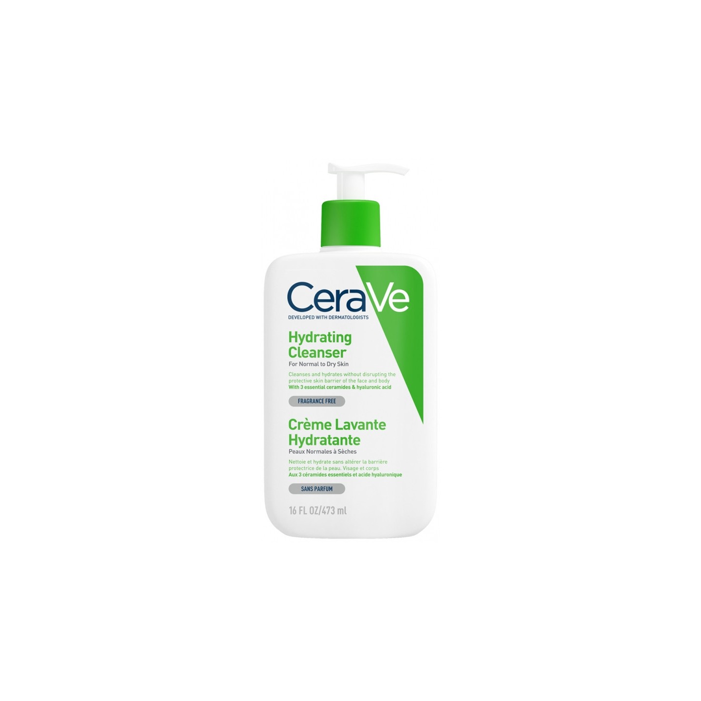 Cerave Crème lavante hydratante - 473ml