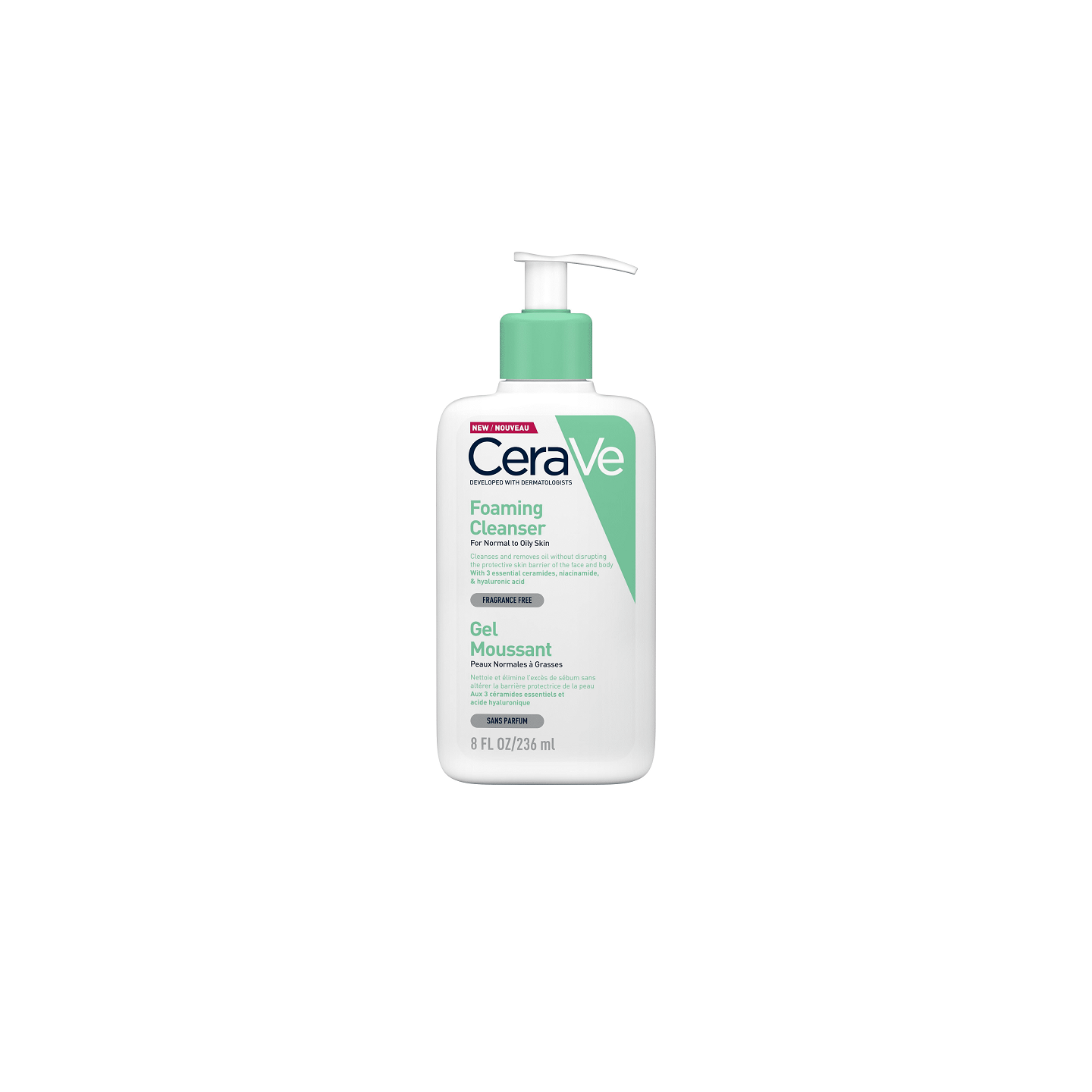 Cerave Gel moussant nettoyant - 236ml