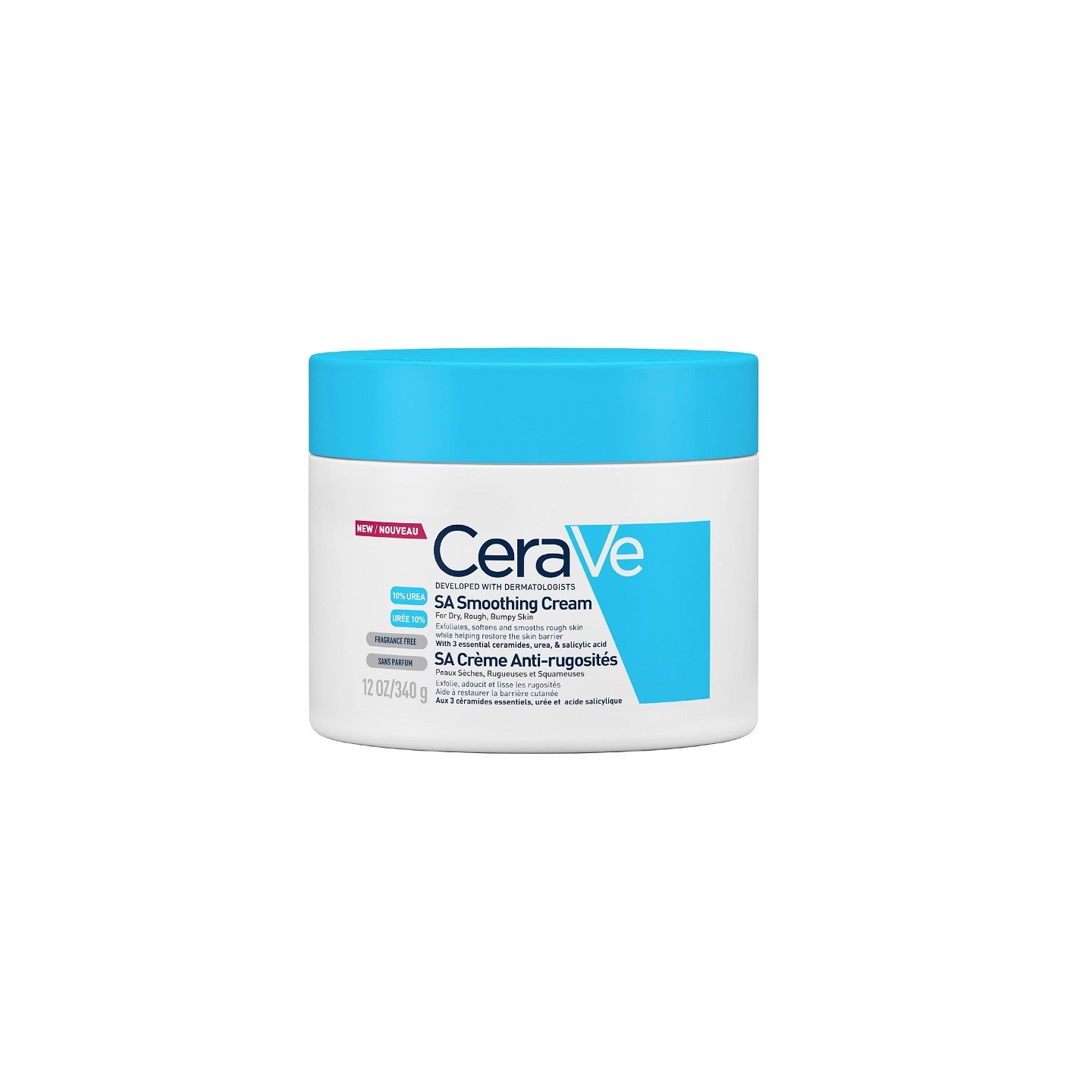 Cerave SA Crème anti-rugosités - 340g