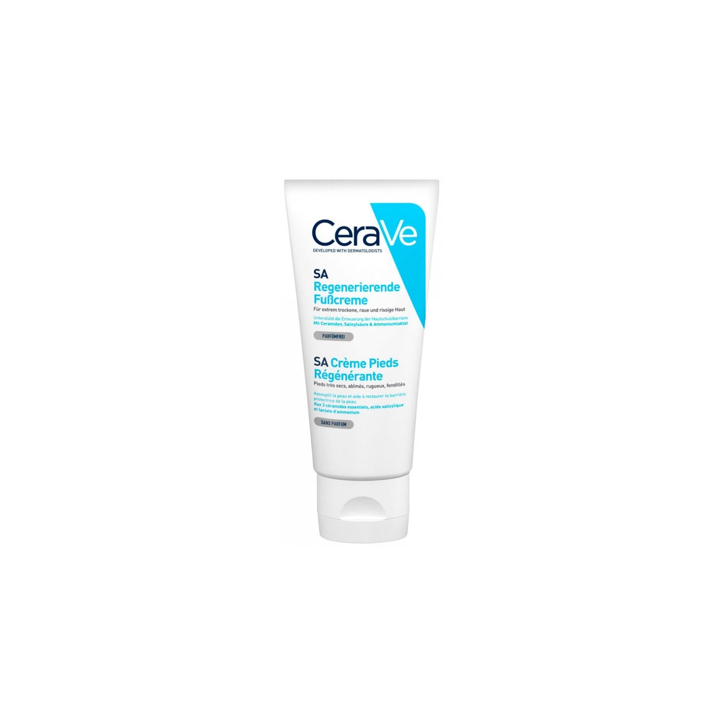 Cerave SA Crème pieds régénérante - 88ml