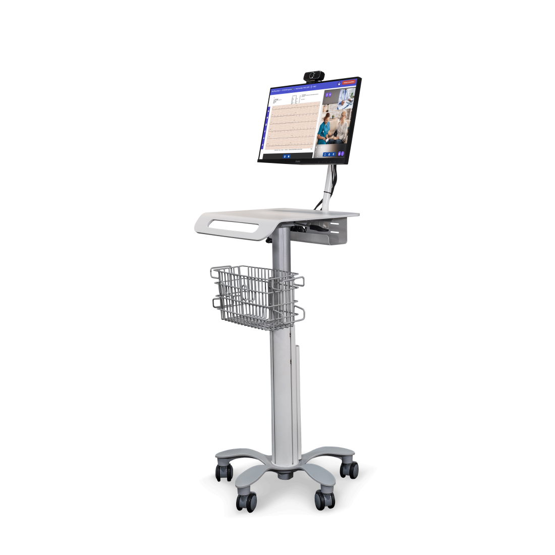 Chariot Compact LCD Hauteur Variable