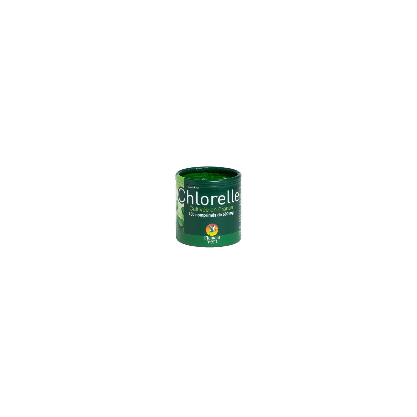 Chlorelle Flamant Vert 180 Comprimés à 500mg