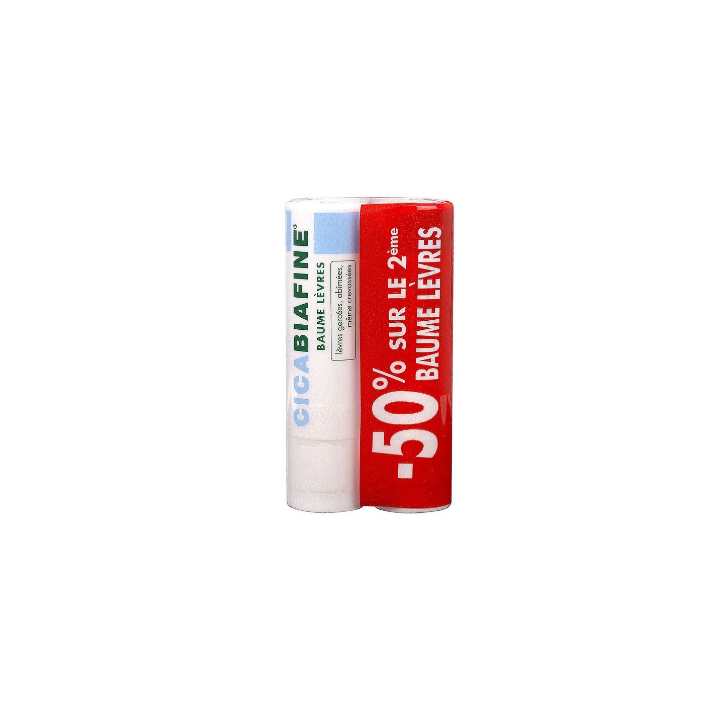 Cicabiafine baume lèvres réparateur intensif - 2 x 4,9g