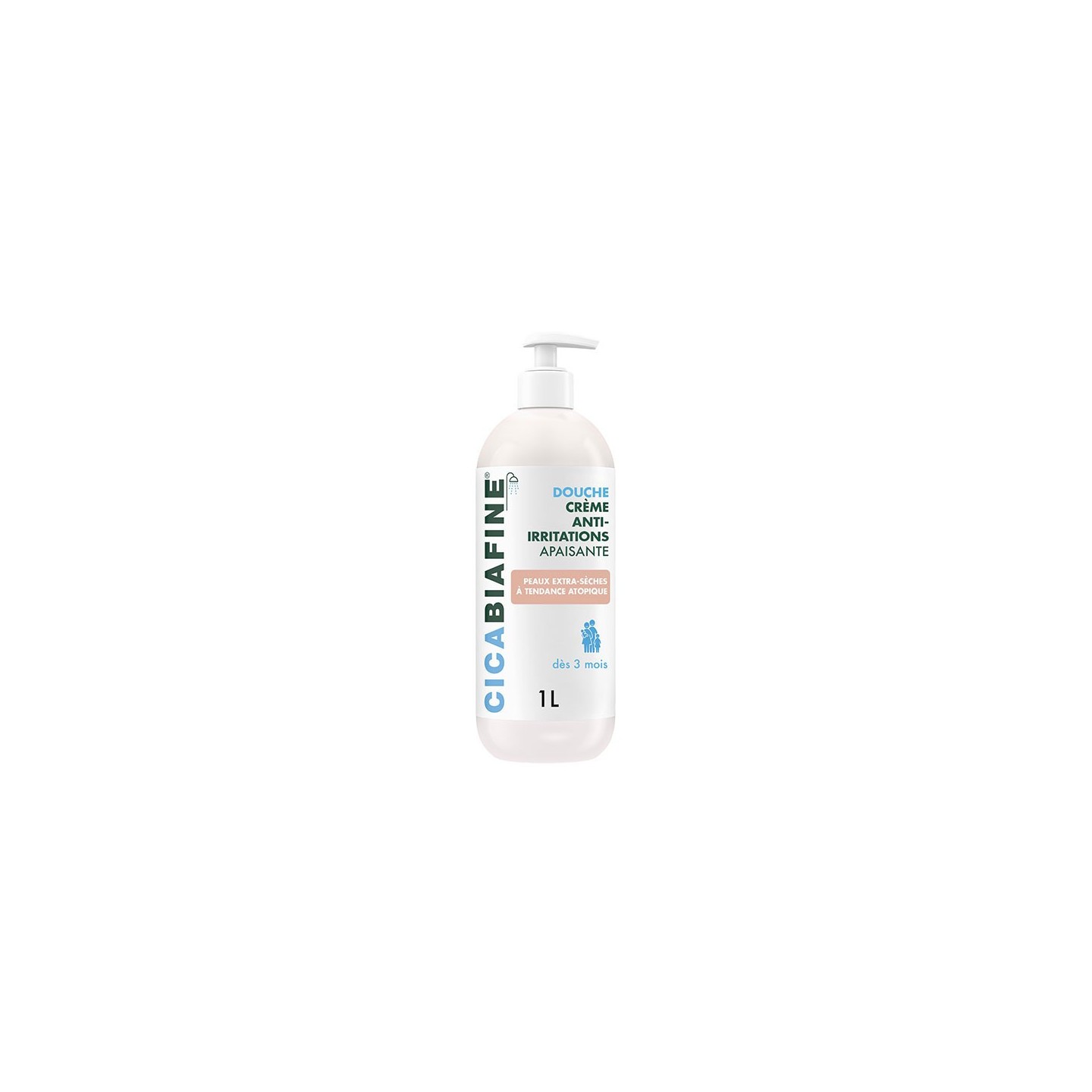Cicabiafine Crème douche anti-irritations hydratante - 1L