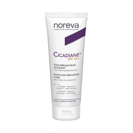 Noreva cicadiane soin réparateur apaisant spf50+ 40ml