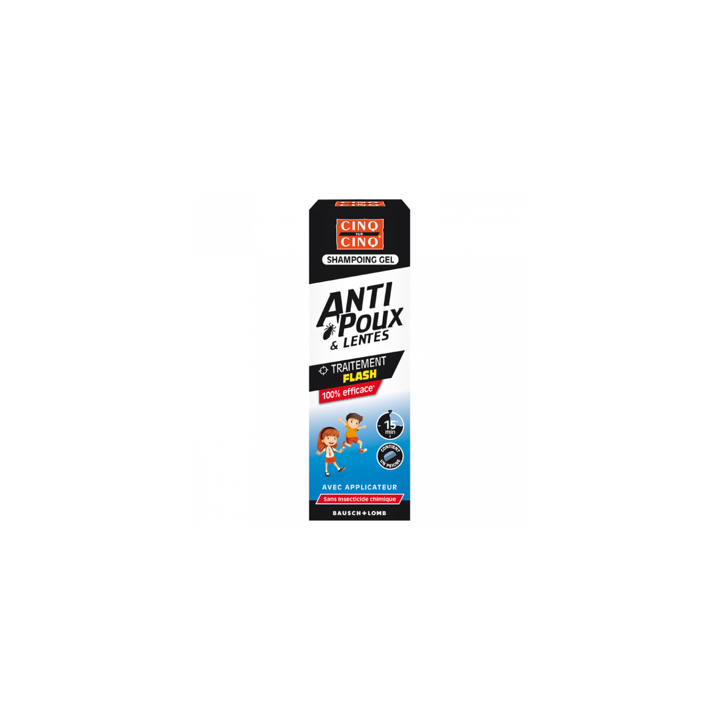 Cinq sur Cinq Shampoing gel anti-poux - 100ml