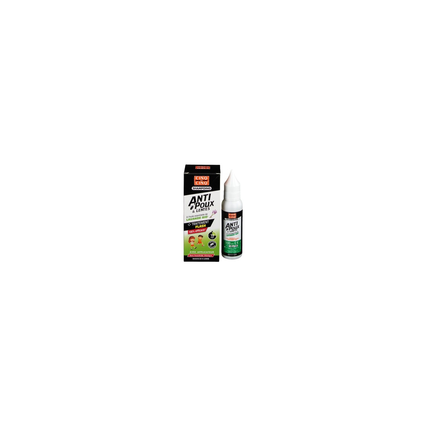 Cinq sur Cinq Shampooing anti-poux 100ml + peigne