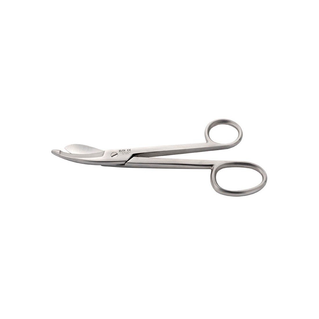 Cisaille à résine de brun dentelée 23 cm