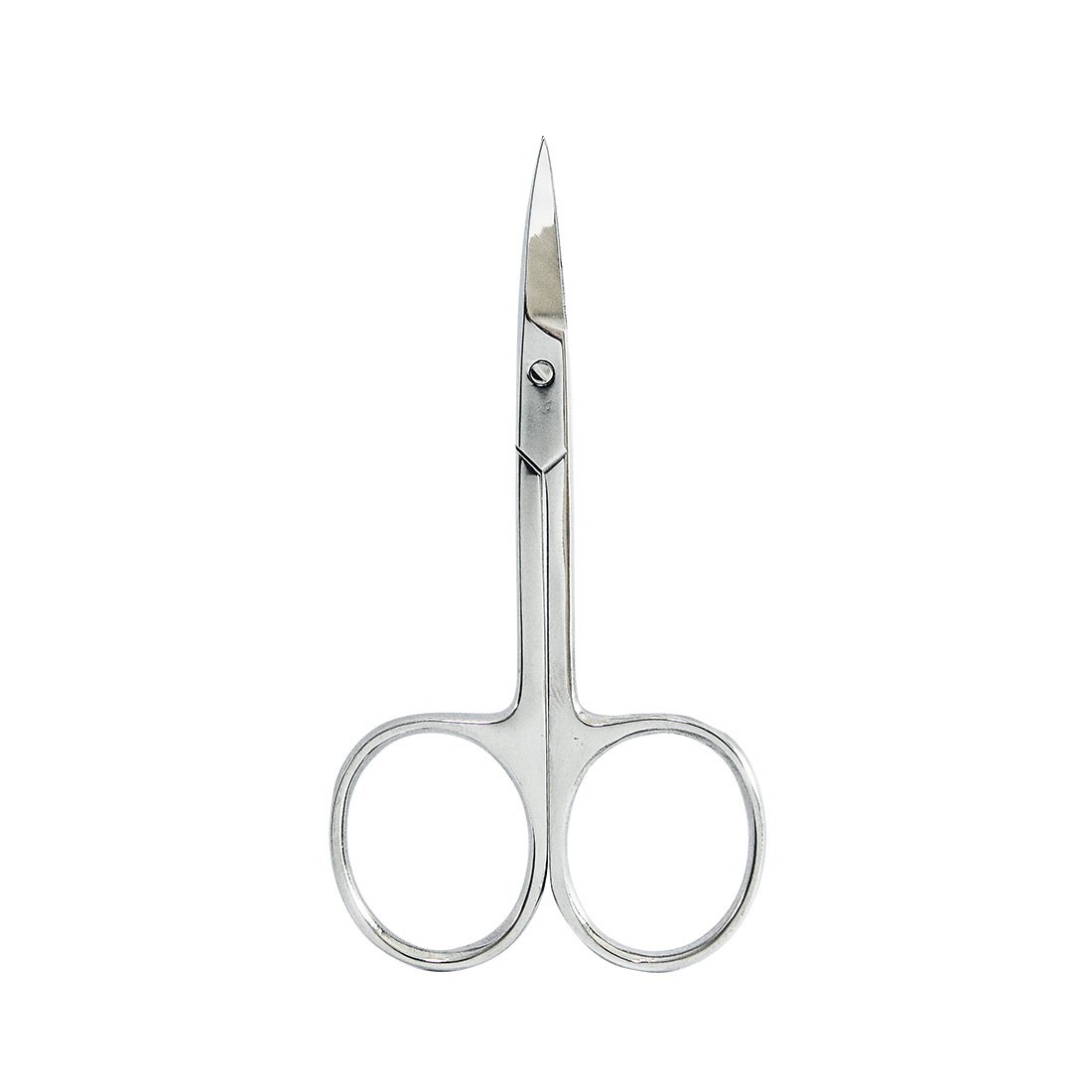Ciseaux à Ongles 9,5cm Courbés à Vis Inox Poli Brillant