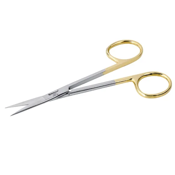 CISEAUX IRIDECTOMIE DROIT EN CARBURE DE TUNGSTÈNE 11CM