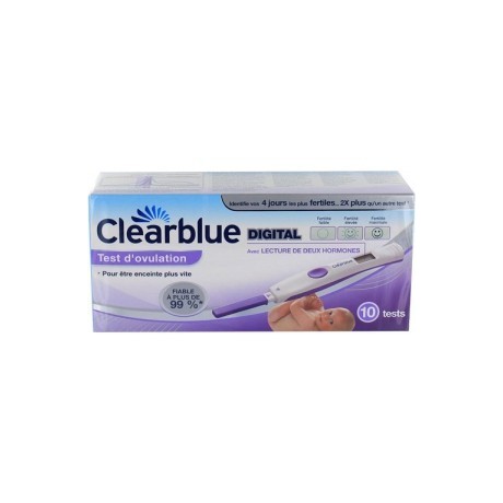 Clearblue Test d'Ovulation Digital 10 test