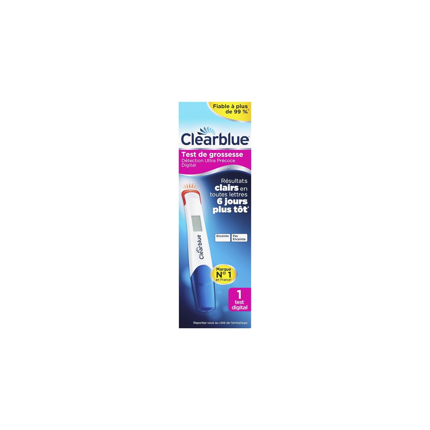 Clearblue Test de grossesse digital ultra-précoce - 1 unité