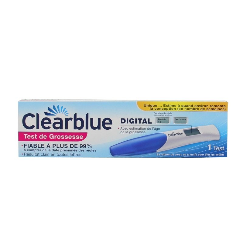 Pharmacie Bastille - Clearblue test de grossesse digital