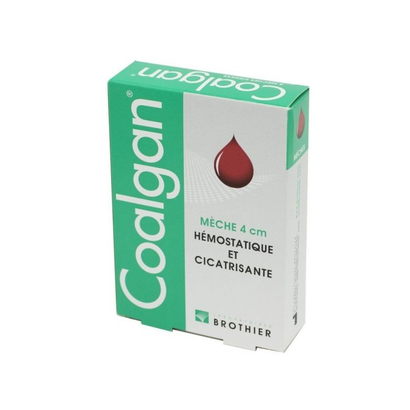 Pharmacie Bastille - Coalgan ouate mèche 5 sachets 0.40 g