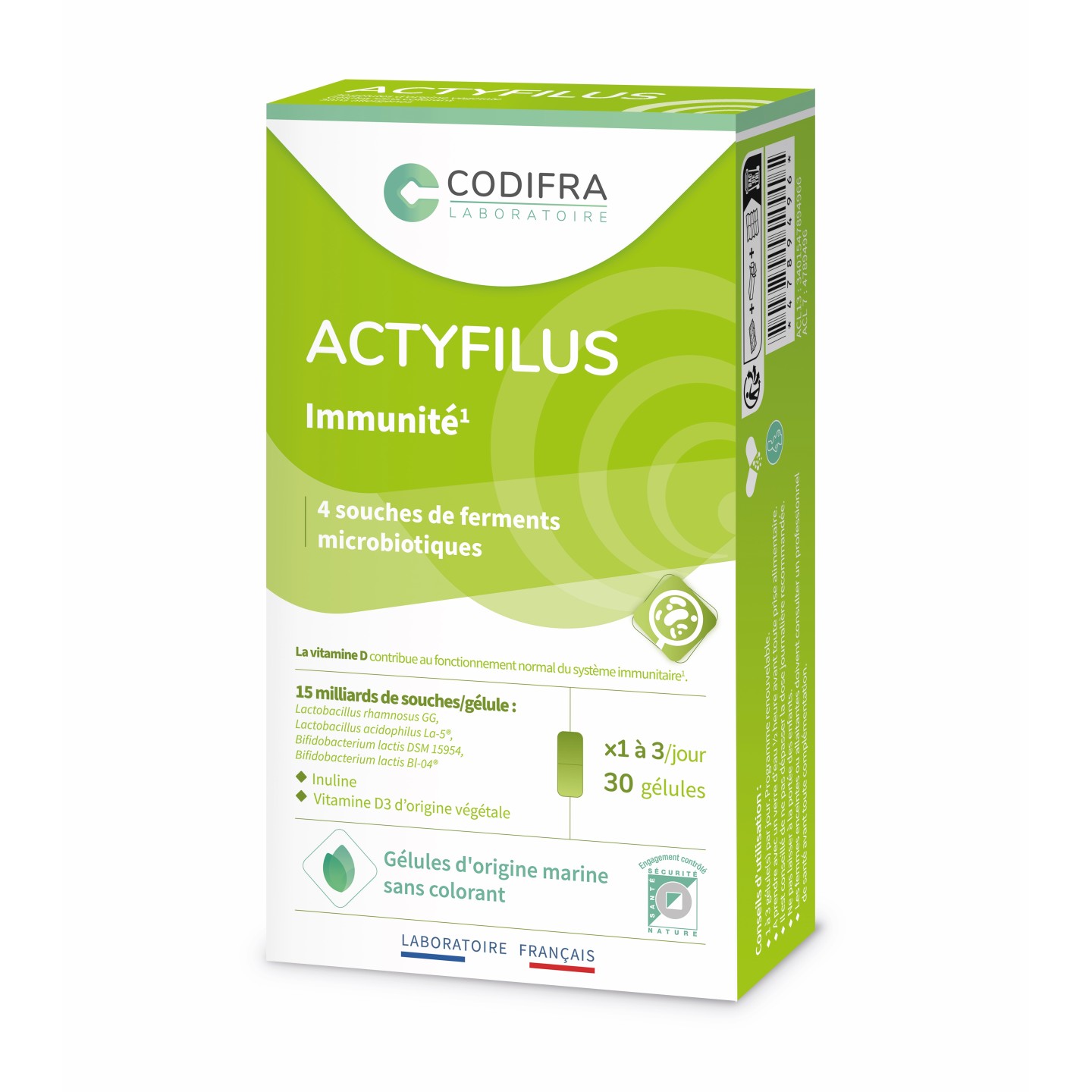 Codifra Actyfilus - 30 gélules