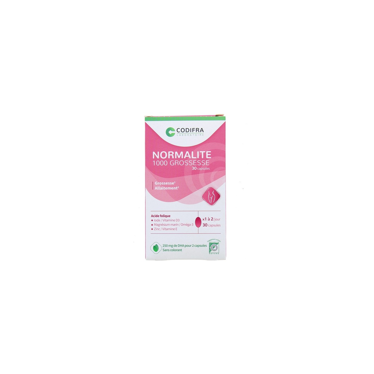 Codifra Normalite 1000 grossesse - 30 capsules