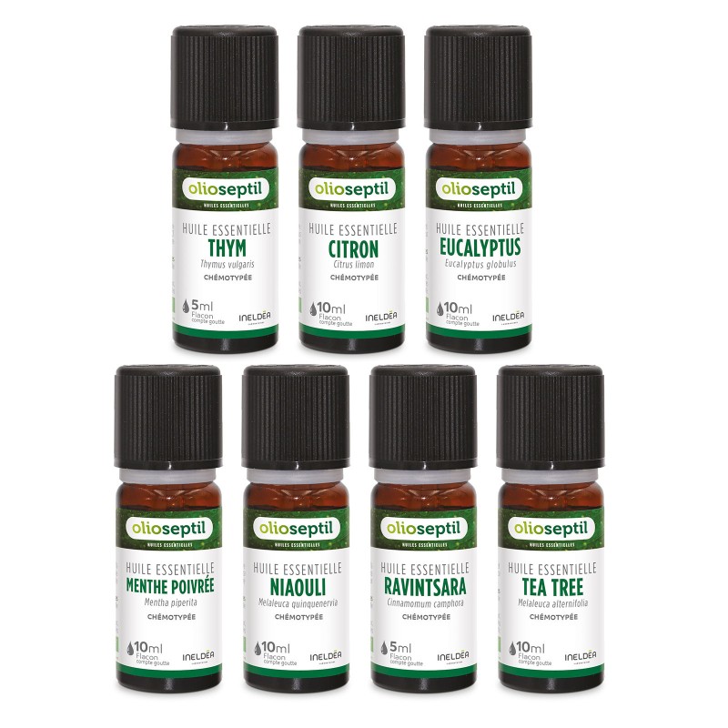 Coffret 7 Huiles "Vraiment" Essentielles