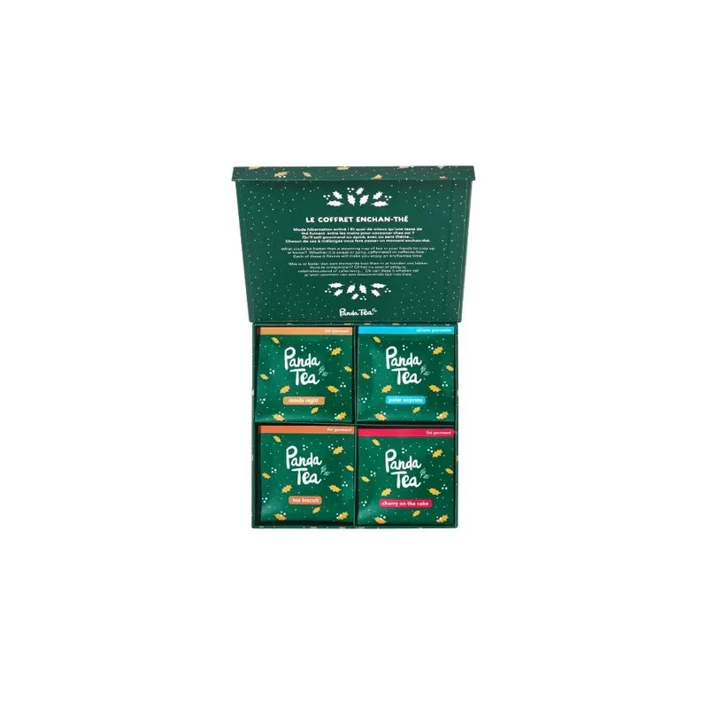 Coffret Panda TEA Le coffret enchan-Thé 20 sachets thés et infusions