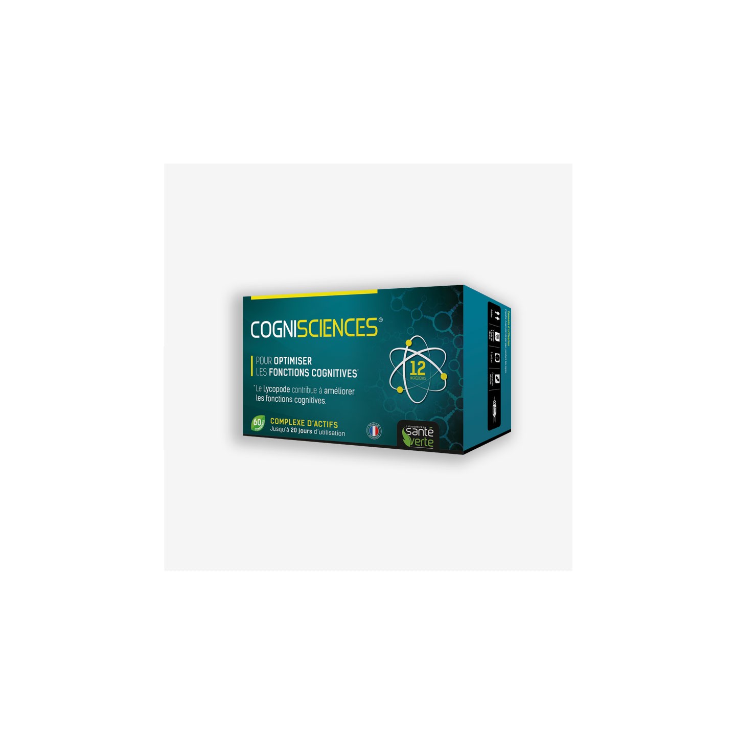 Cogni'Sciences 60 Comprimés Santé verte