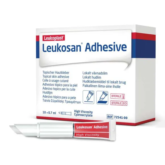 COLLE CUTANÉE LEUKOSAN ADHESIVE TUBE DE 0,7ML