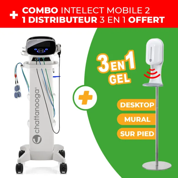 COMBO INTELECT MOBILE 2 CHATTANOOGA + 1 DISTRIBUTEUR ÉLECTRONIQUE 3 EN 1