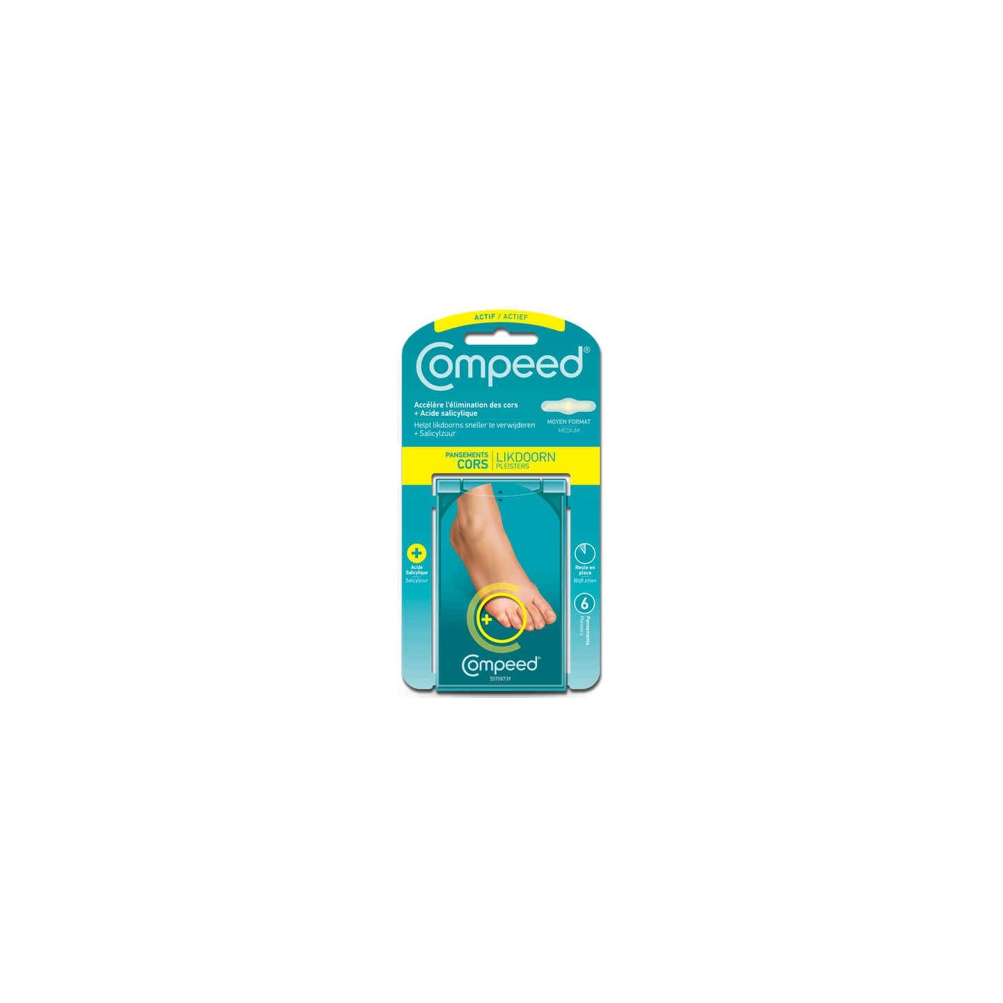 Compeed Pansement Oeil de perdrix Boite 6