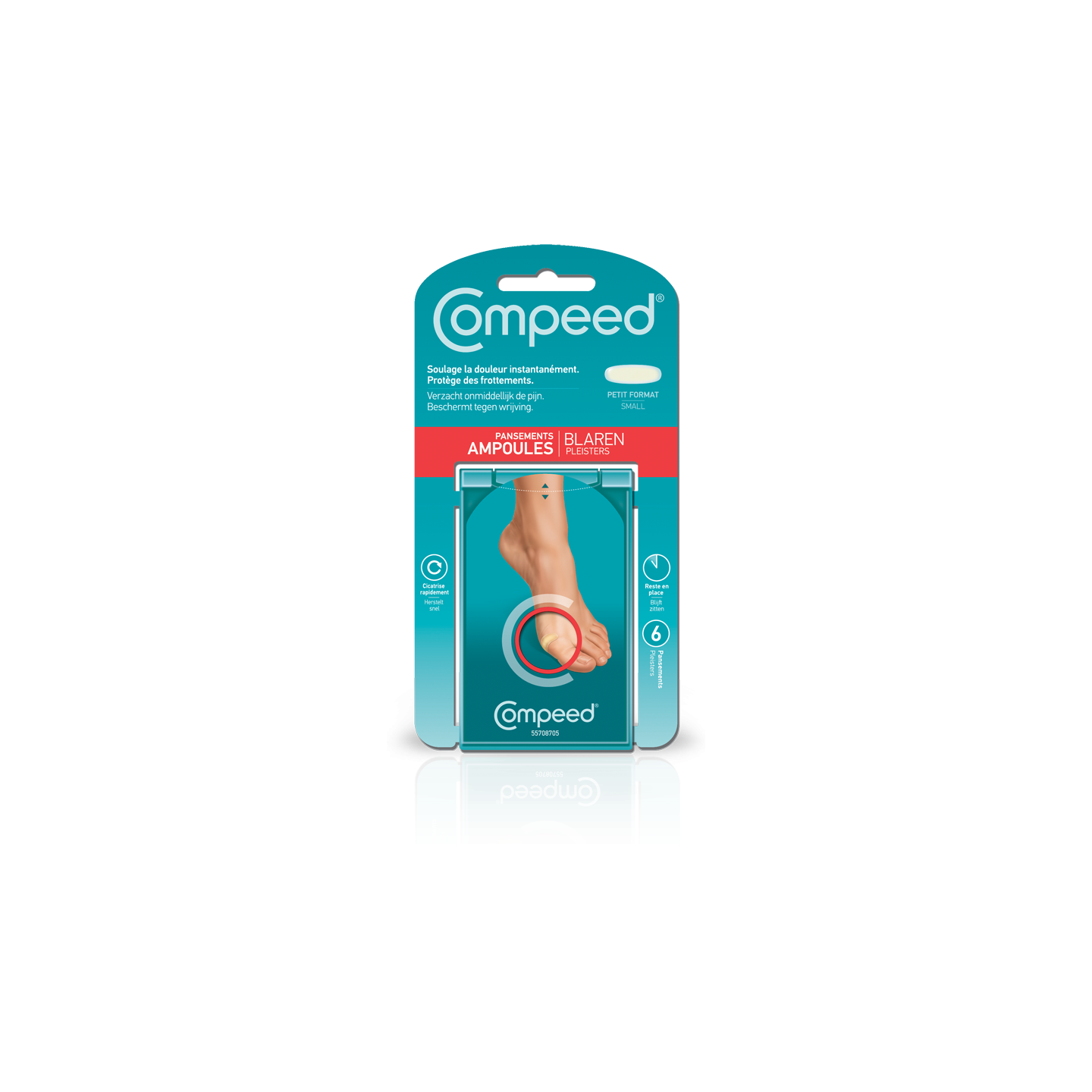 Compeed Pansements Ampoules small bte 6