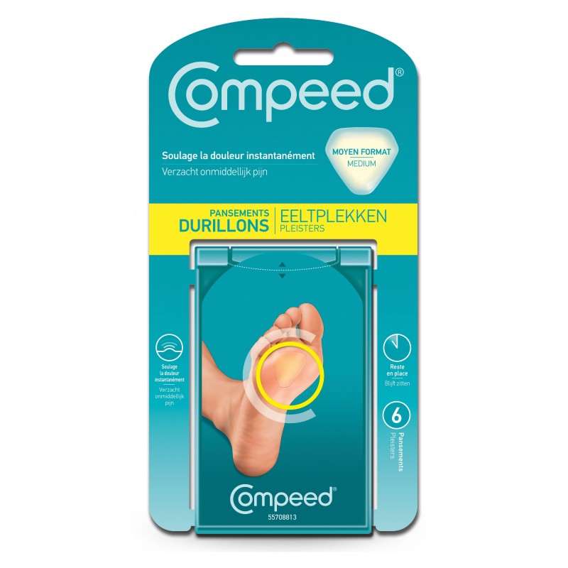 Pharmacie Bastille - Compeed Pansements Durillons x 6