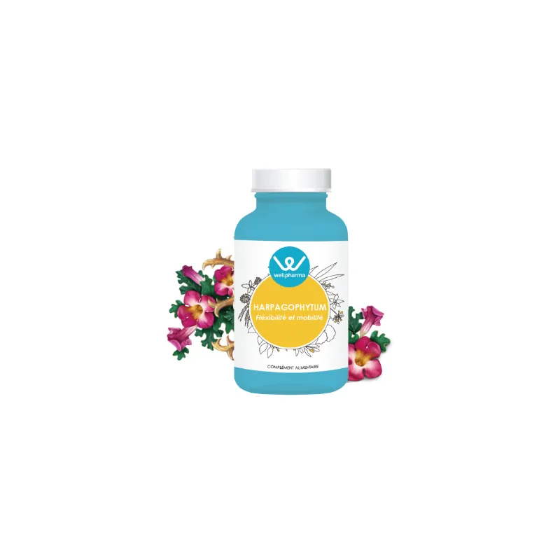 Complément alimentaire Harpagophytum Wellpharma - 90 gélules