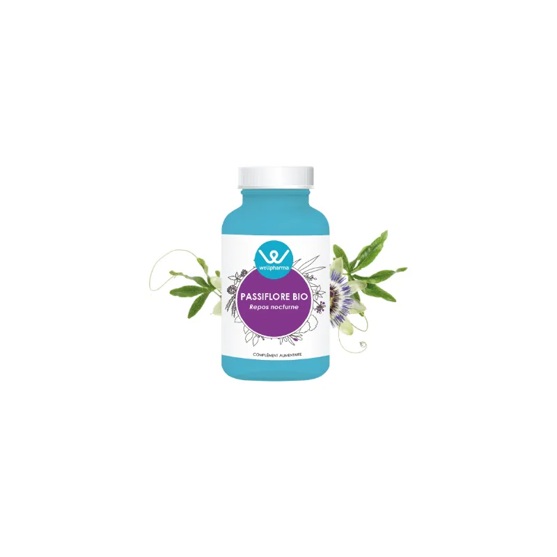 Complément alimentaire Passiflore BIO Wellpharma - 90 gélules