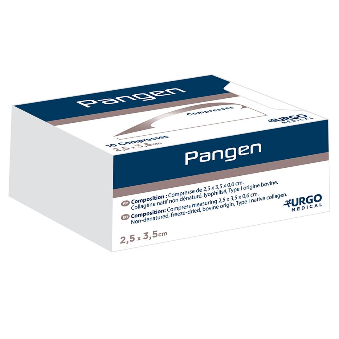 Compresse Hémostatique Stérile Résorbable Urgo Pangen 2