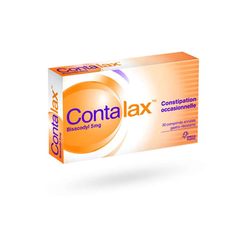 Contalax 5 mg Bisacodyl constipation occasionnelle - 30 comprimés