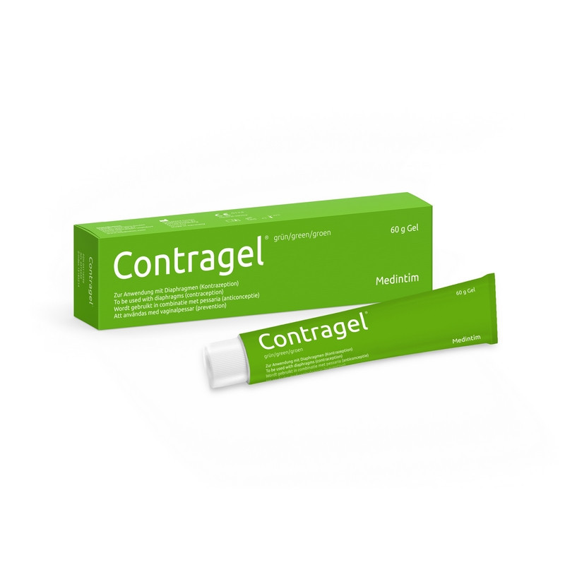 Gel contraceptif Contragel vert