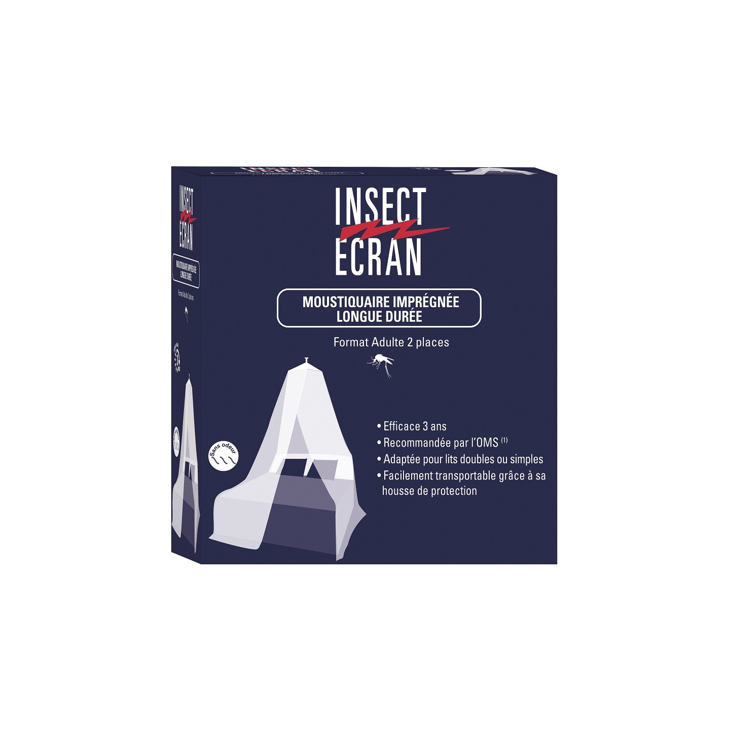Cooper Insect Ecran moustiquaire imprégnée longue durée 2 personnes