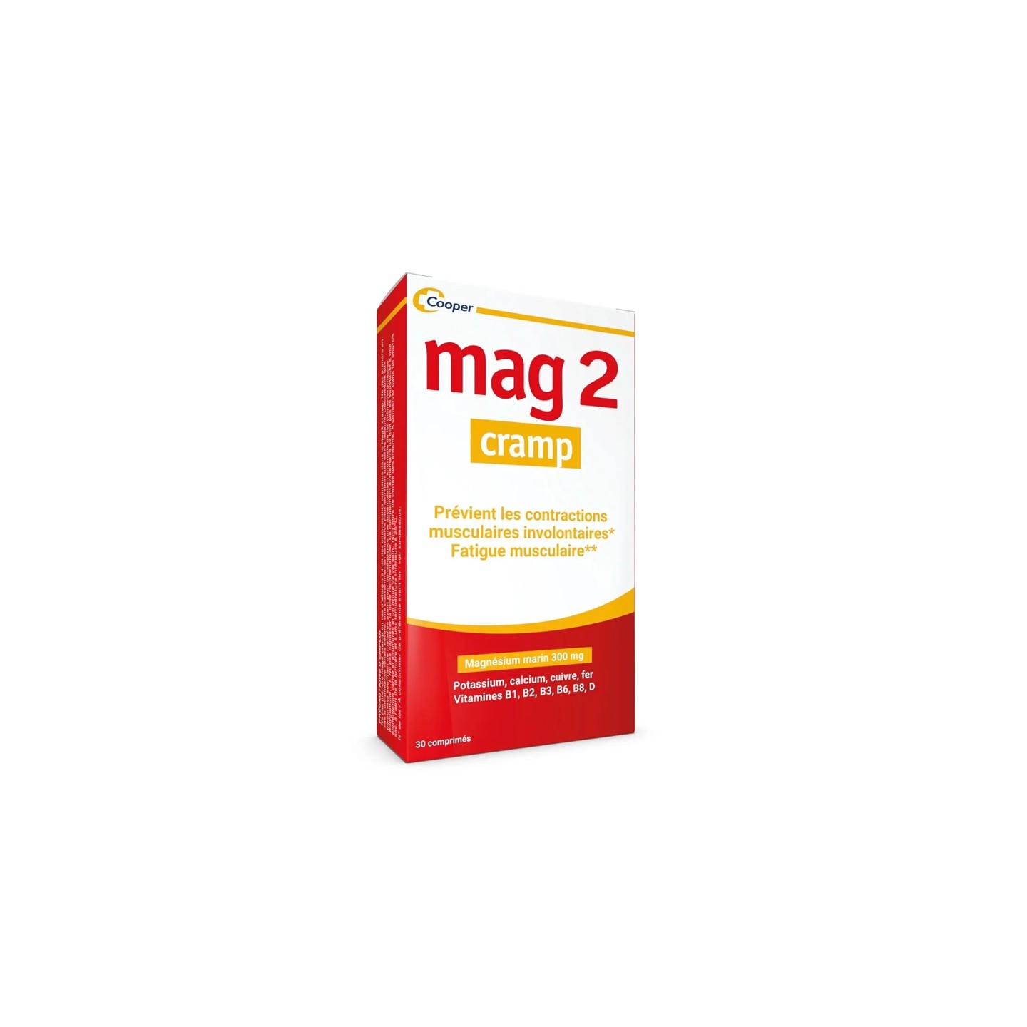 Cooper Mag 2 Cramp Fatigue musculaire - 30 comprimés
