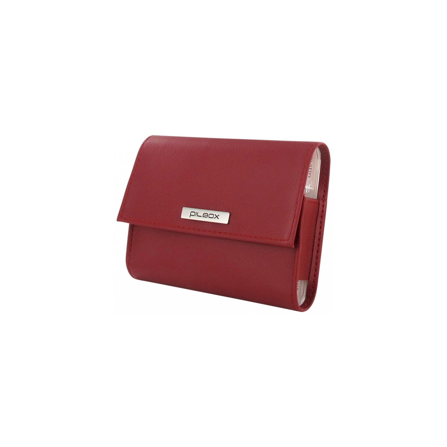 Cooper Pilbox Liberty Pilulier hebdomadaire - Rouge