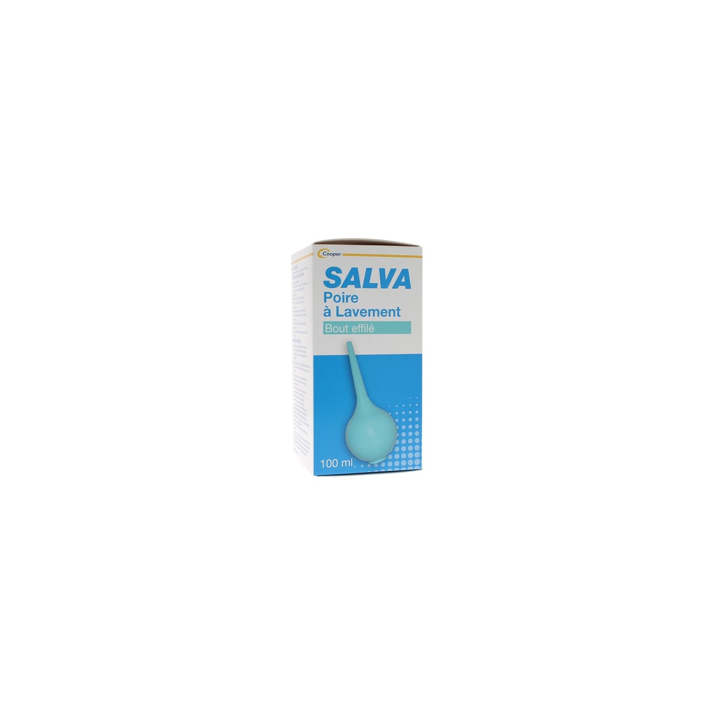 Cooper Salva Poire à lavement effilée - 100ml