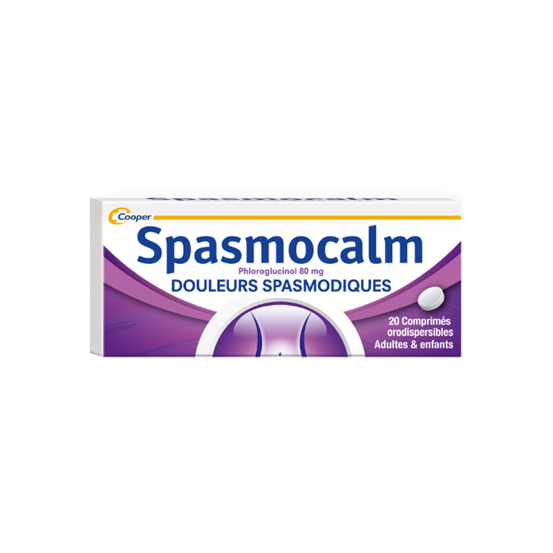 Pharmacie Bastille - Cooper spasmocalm 80 mg 20 comprimés