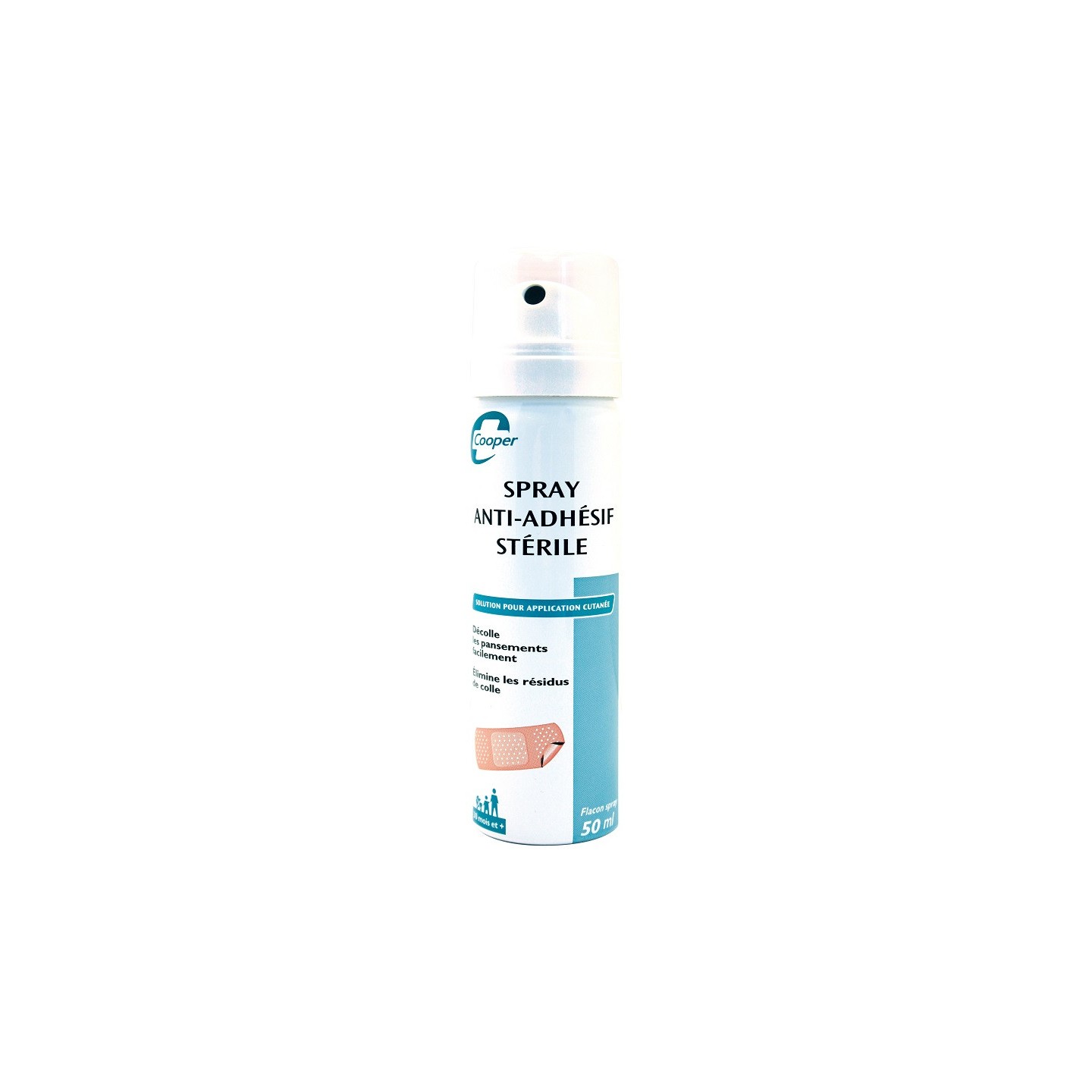 Cooper Spray anti-adhésif stérile - 50ml